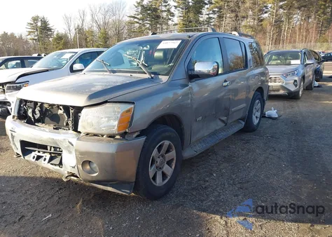 2006 Nissan Armada Le from USA, damaged, VIN 5N1AA08B66N725438